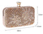 Elegant Crystal Hollow Out Metal Clutch Bag Ladies Purse - - Luxury bags by WAAMII
