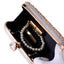 Elegant Crystal Hollow Out Metal Clutch Bag Ladies Purse - - Luxury bags by WAAMII