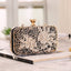 Elegant Crystal Hollow Out Metal Clutch Bag Ladies Purse - - Luxury bags by WAAMII