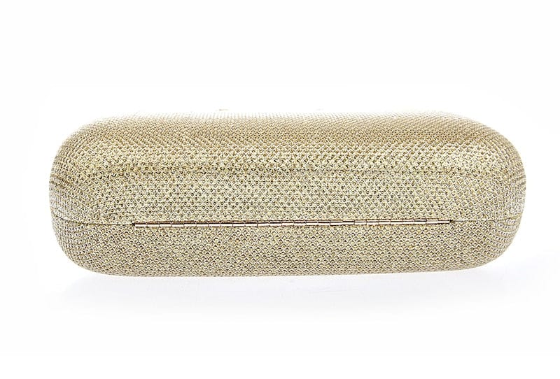 Elegant Diamond Clasp Glittery Clutch Purse - - Luxury bags by WAAMII