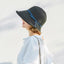 Raffia Straw Hats Crimping Beach Ladies Hat Accessories WAAMII Black  