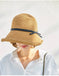 Raffia Straw Hats Crimping Beach Ladies Hat Accessories WAAMII   