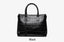 Red/Black/Brown Croco Genuine Leather Satchel Handbag With Braided Tassels bags WAAMII   