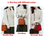 Rivets Box Messenger Crossbody Bag With Tassels bags WAAMII   