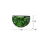 Semicircular Box Tortoise Shell Hollow Out Acrylic Clutch bags WAAMII   