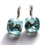 Stunning Rectangle Crystal Earrings - Ocean - Luxury Jewelry by WAAMII