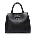 Stylish Genuine Leather Fashion Tote Bag - Black - Luxury bags by WAAMII