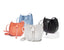 Stylish Soft Leather Half Circle Mini Bucket Tassel Crossbody bags WAAMII   
