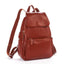 Top Grain Litchi Pattern Genuine Leather Cute Women's Backpack bags WAAMII   