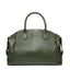 Top Grain Serpentine Pattern Leather Handbag Boston Satchel bags WAAMII Green 36X13X25CM 