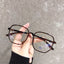 TR90 Eyeglasses Large Frame Women Eyeglasses Frames Myopia Optical Prescription Eyewear 16815 Accessories WAAMII Leopard  