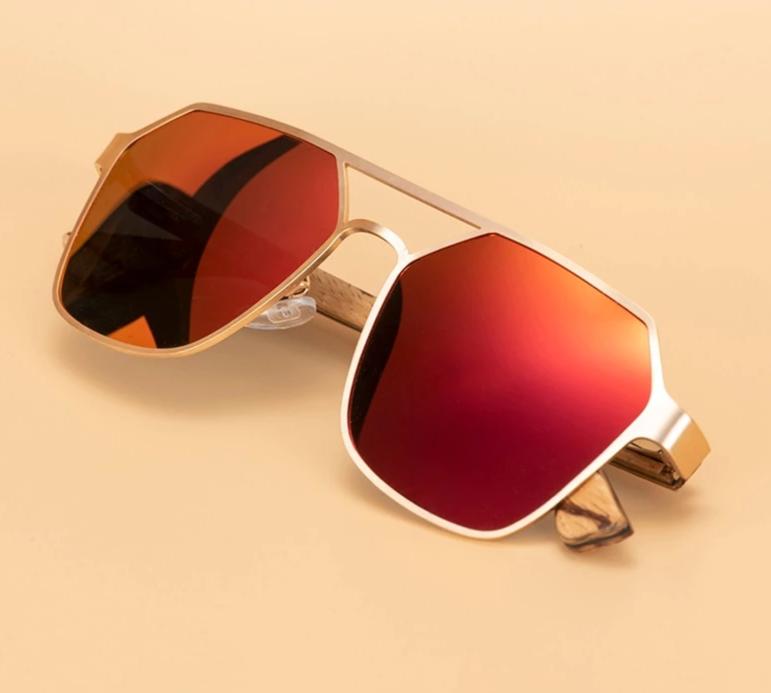 UV400 Polarized Metal Sunglasses Accessories WAAMII   