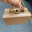 Vintaga Genuine Leather Box Tote - - Luxury bags by WAAMII