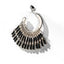 Vintage Bohemian Black Pearl Alloy Tassel Earrings - - Luxury Jewelry by WAAMII
