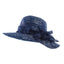 Vintage Floral Crown Womens Church Hats Lace Fascinator Hats Accessories WAAMII Blue  