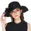 Vintage Floral Crown Womens Church Hats Lace Fascinator Hats Accessories WAAMII   