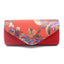 Vintage Floral Embroidered Suede Clutch Bag Evening Purse With Sling-Yellow bags WAAMII red  