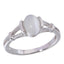 Vintage Moonstone Solid 925 Sterling Silver Rings Jewelry WAAMII 10 White 