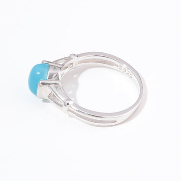 Vintage Moonstone Solid 925 Sterling Silver Rings - - Luxury Jewelry by WAAMII