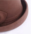 Women Solid Color Winter Wool Cloche Hat Accessories WAAMII   