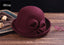 Women Solid Color Winter Wool Cloche Hat Accessories WAAMII Wine M(56-58cm) 