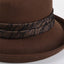 Women Vintage Elegant Lace Floral 100% Wool Cloche Accessories WAAMII   