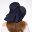 Women's Sun Catcher Shapeable Cotton Feel Hat UPF 50+With Adjustable Detachable Strap Accessories WAAMII   