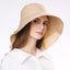 Women's Sun Catcher Shapeable Cotton Feel Hat UPF 50+With Adjustable Detachable Strap Accessories WAAMII   